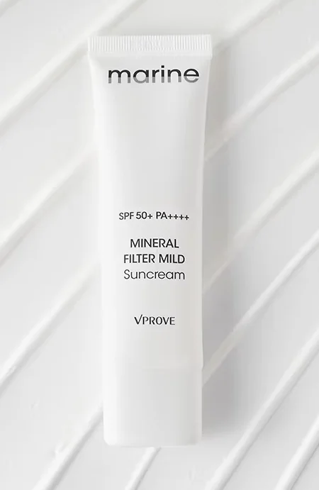 VPROVE marine mineral filter mild suncream 50ml