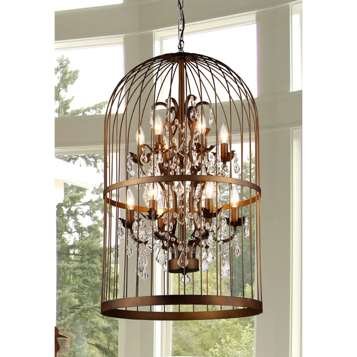Warehouse of Tiffany Rinee III Cage Chandelier