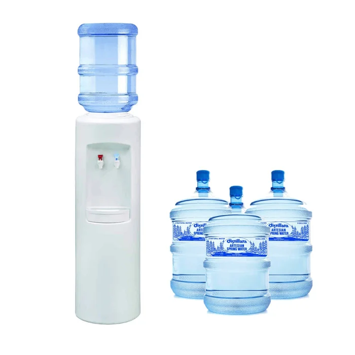 Water Cooler Starter Bundle (White)