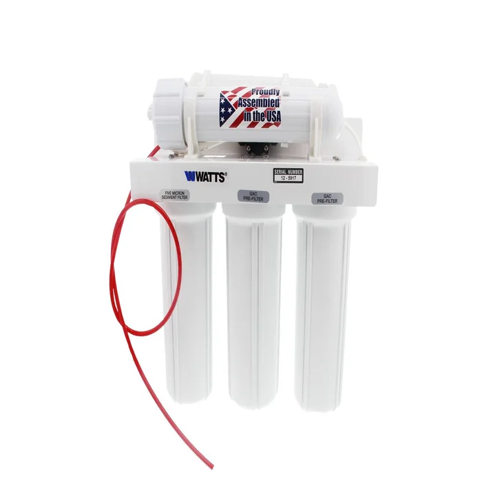 Watts Flowmatic 50 GPD 5 Stage RO System GTS-550 – With Metal Tank
