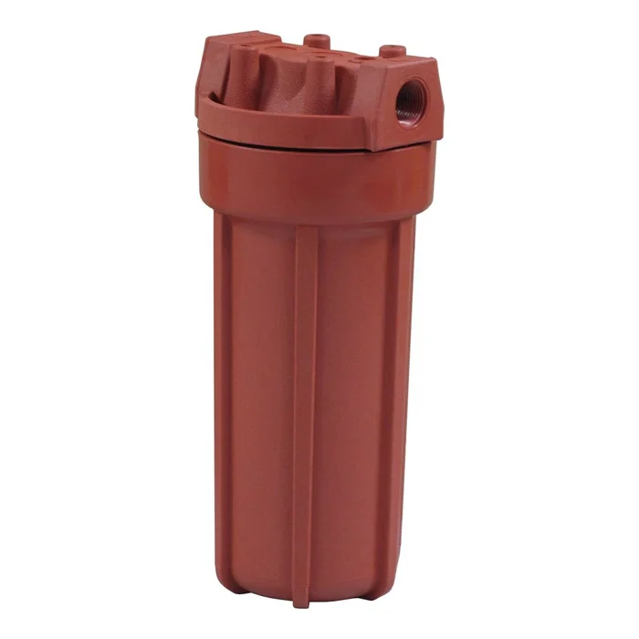 Watts Flowmatic HD4500HT34 10″ Standard High Temp Housing 3/4″ Red