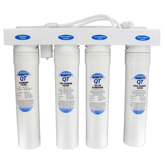 Watts WQT4RO11-50X RO Manifold with Filters and 50 gpd Membrane