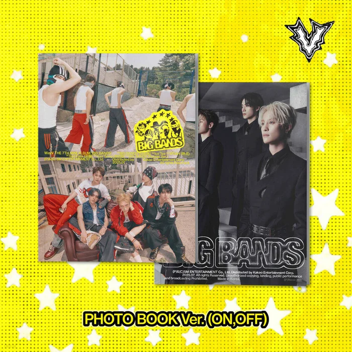 WayV – 7th Mini Album BIG BANDS (PHOTO BOOK Ver.) (Random Ver.)