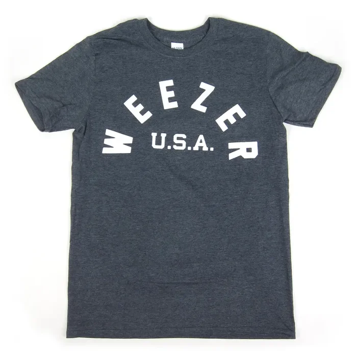 Weezer: Ivy League Shirt – Dark Heather Grey