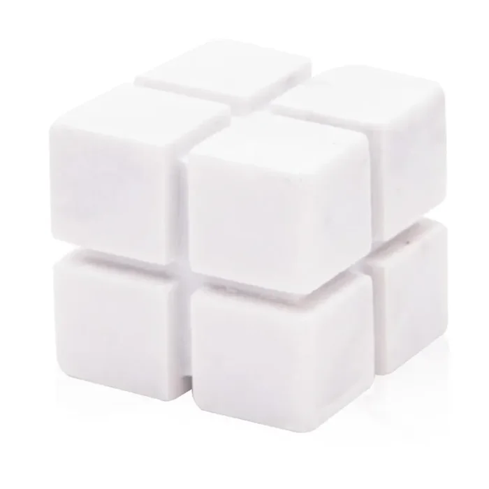 White Marble Rubik’s Cube (A+D)