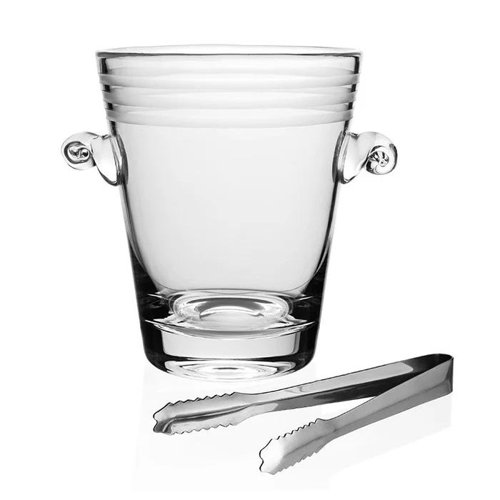 William Yeoward American Bar Madison Ice Bucket W/Tongs