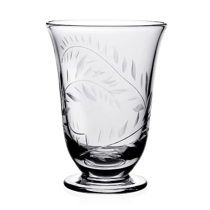 William Yeoward Country Jasmine 5″ Footed Vase