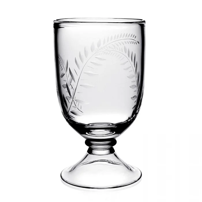 William Yeoward Country Jasmine Footed Hurricane, 11″