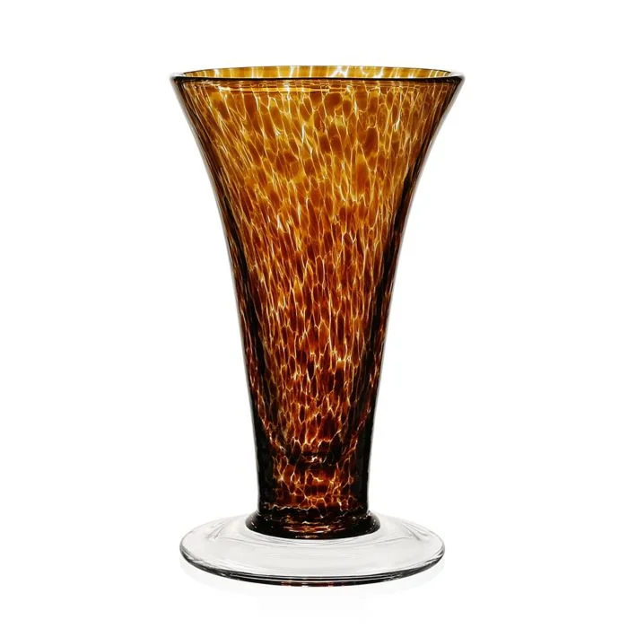 William Yeoward Studio Vanessa 9″ Vase, Tortoise