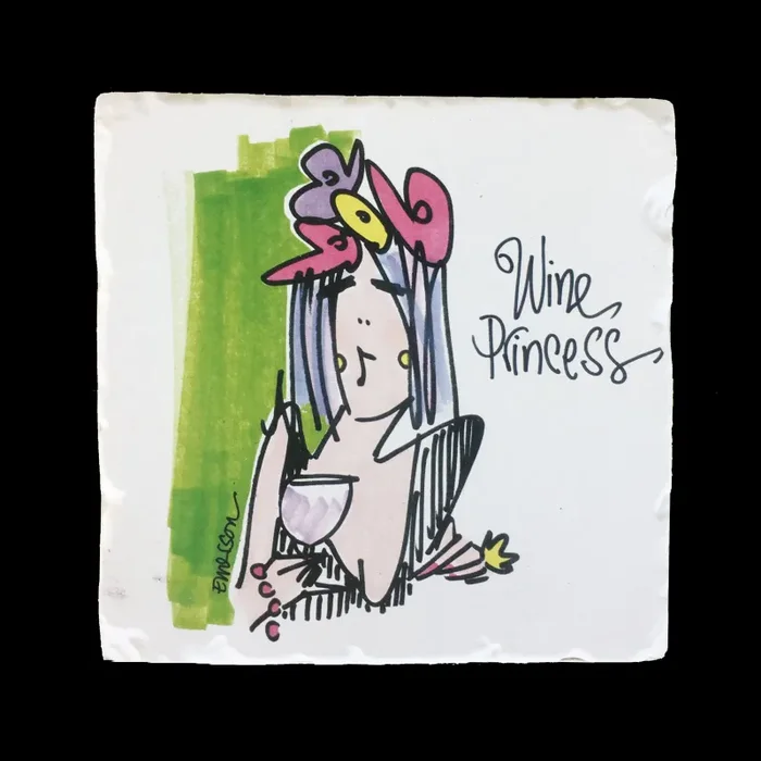 Wine Princess Coaster