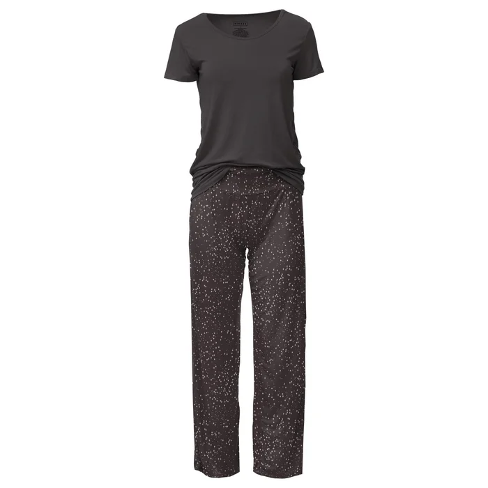 Women’s Loosey Goosey Pajama Set (Short Sleeve) – Midnight Constellations