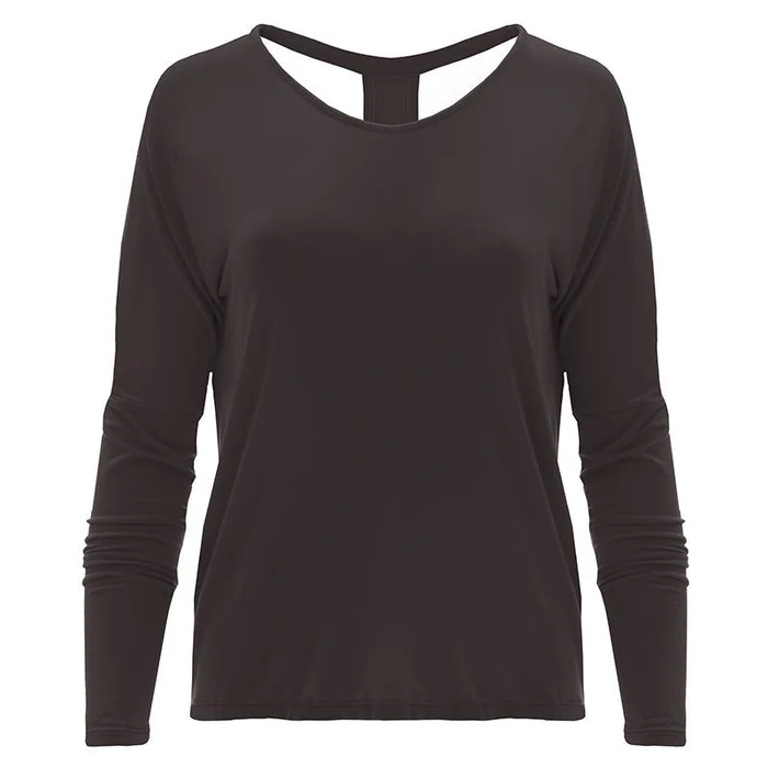 Women’s Open Back Tee – Midnight
