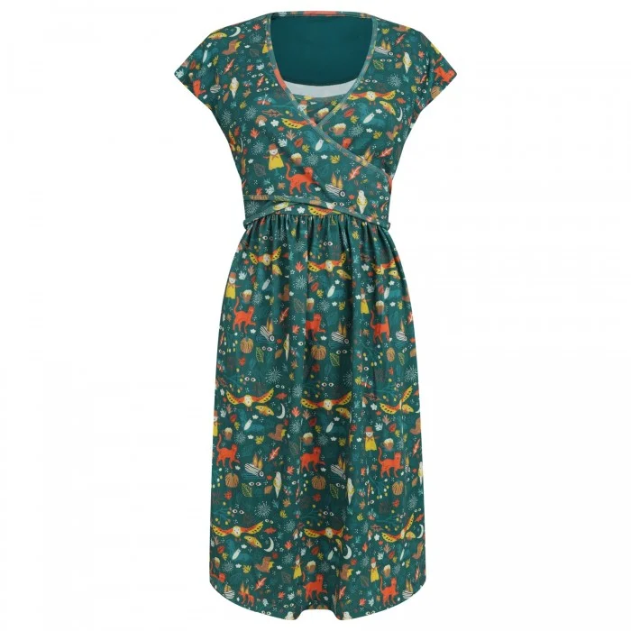 Women’s Wrap Dress – Harvest Festival