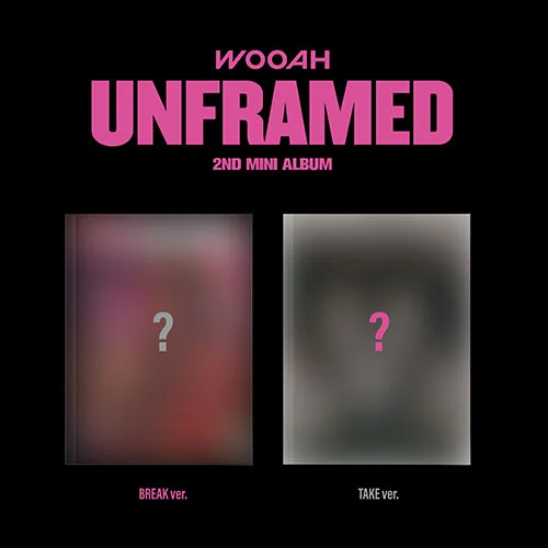 Wooah 2nd Mini Album – Unframed (2 Version Set)