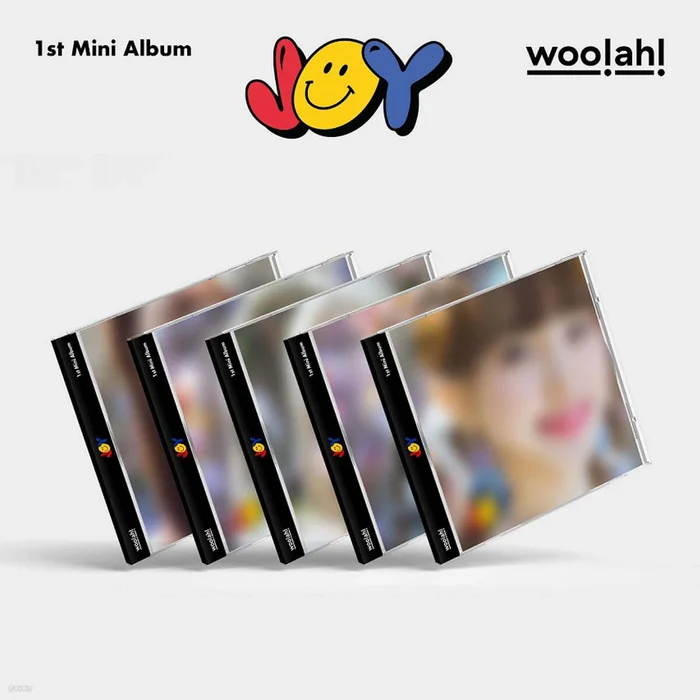 WOOAH – 1st Mini Album JOY (Jewel Ver.) (Random Ver.)