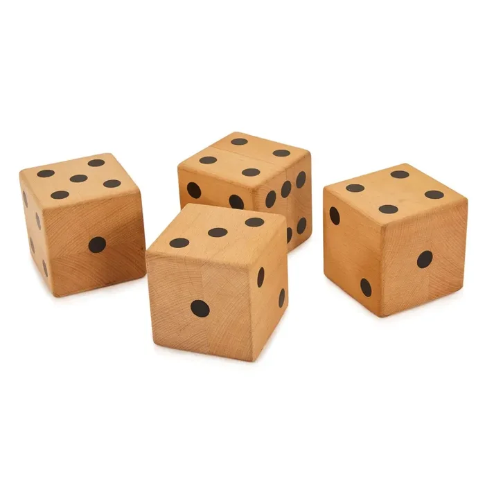 Wood Large Dice (A+D)