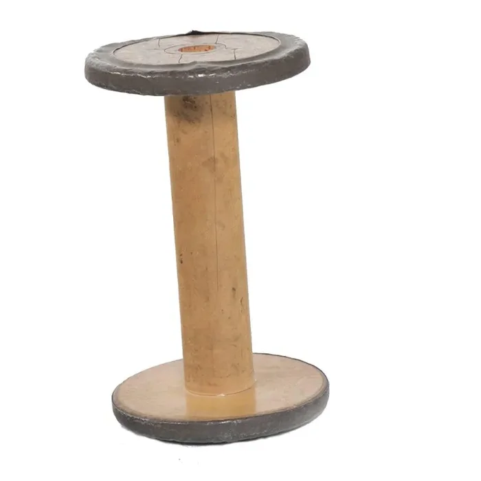 Wood Light Oversized Thread Spool No. 3 (A+D) Online now