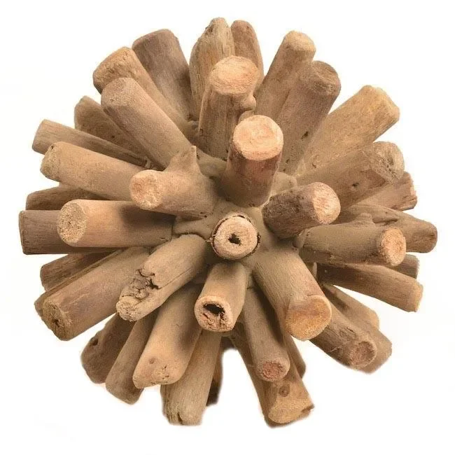 Wood Light Starburst Ball Large (A+D) Online