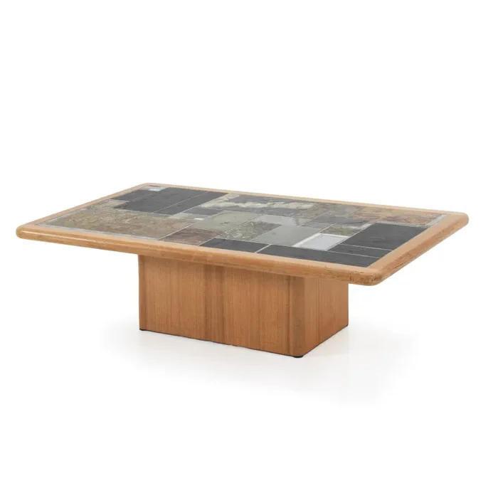 Wood / Tile Coffee Table