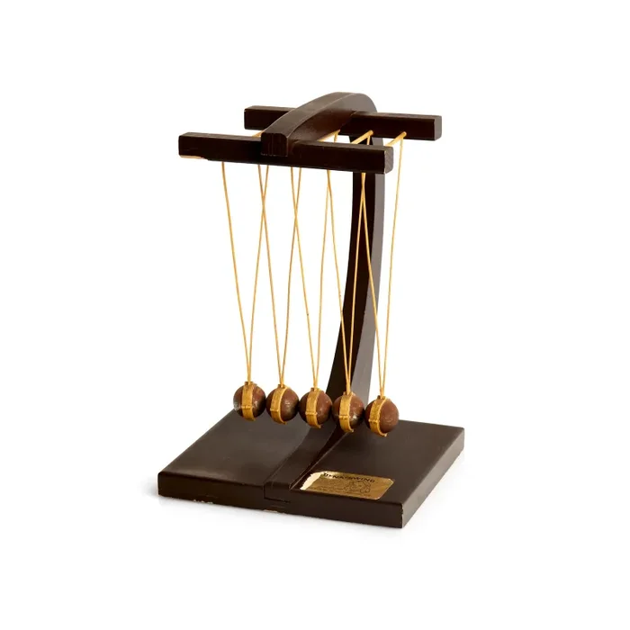 Wooden Newtons Cradle Fashion