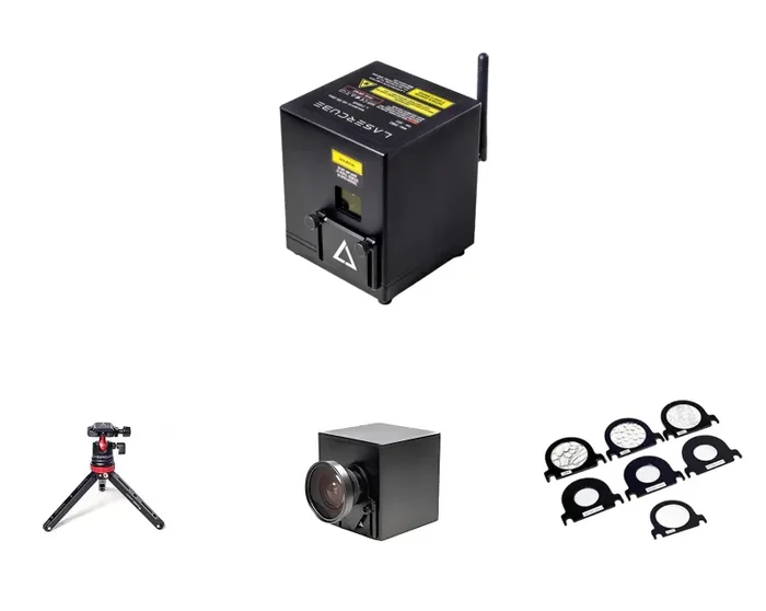 X-Laser LaserCube Ultra 7.5W by Wicked Lasers DJ Package with Tripod, Expander Lens and Optics Kit