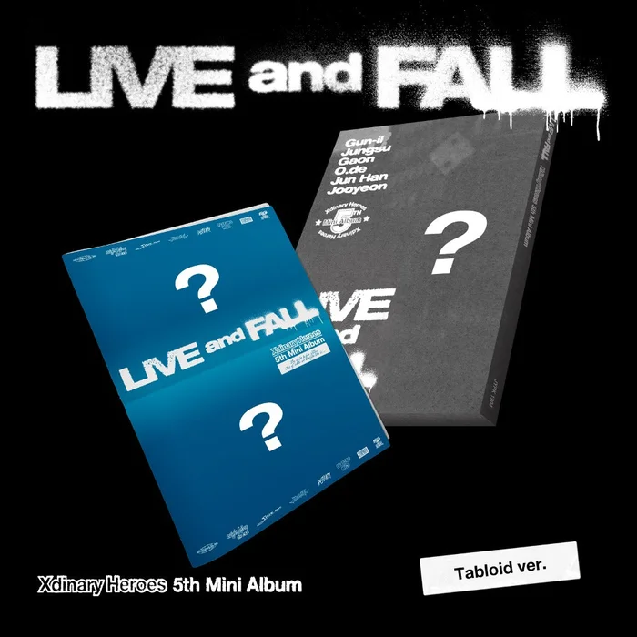 XDINARY HEROES – 5TH MINI ALBUM [LIVE AND FALL] [TABLOID VER.]