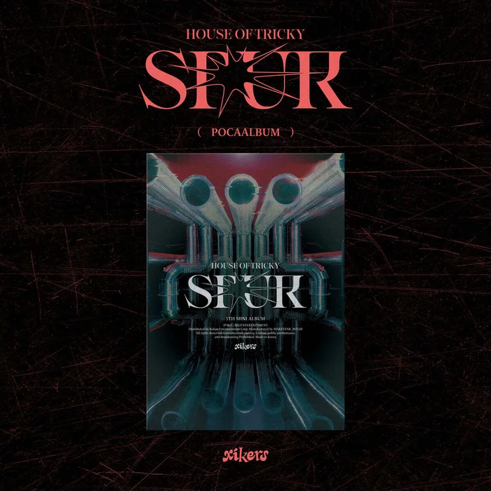 xikers – 5th Mini Album HOUSE OF TRICKY : SPUR (POCAALBUM)