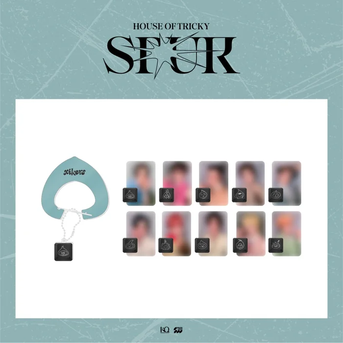 XIKERS – House of Tricky : Spur Pop Up Store Official MD Carabiner Key Cap Keyring Random