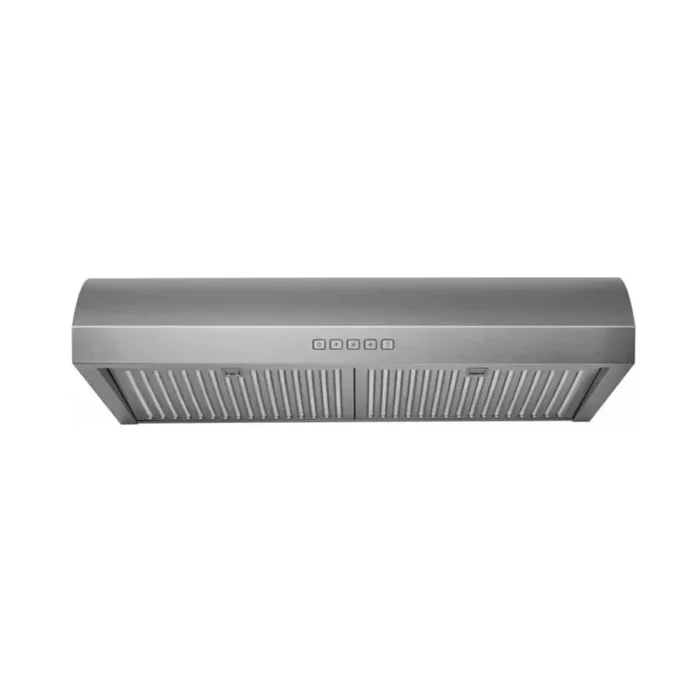 XO XOE230S 30 Inch Under Cabinet Range Hood with 3-Speed/400 CFM Blower, Push Button Controls, LED Lighting, and Dishwasher-Safe Hybrid Mesh Filter: Stainless Steel