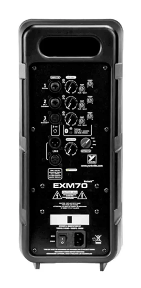 Yorkvile EXM70 Ultra Compact Portable PA System - Image 3