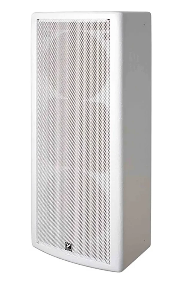 Yorkville Sound C2891W, 200 Watt 2×8″ Speakers,1″ 90×30 Rotatable Horn Flying Hardware – White