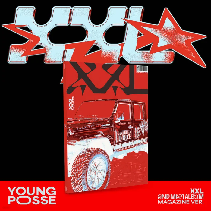 YOUNG POSSE – 2nd EP Album XXL (Magazine Ver.)