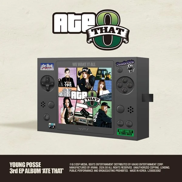 YOUNG POSSE – 3rd EP Album ATE THAT
