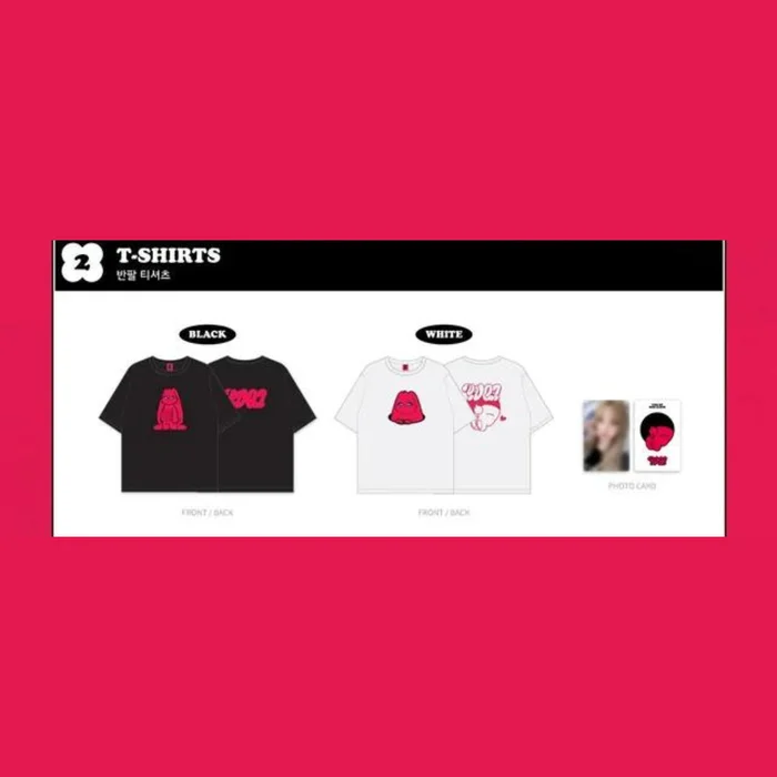 YUQI (G)I-DLE – T-SHIRTS / 1ST MINI ALBUM [YUQ1] MD (2 VERSIONS)