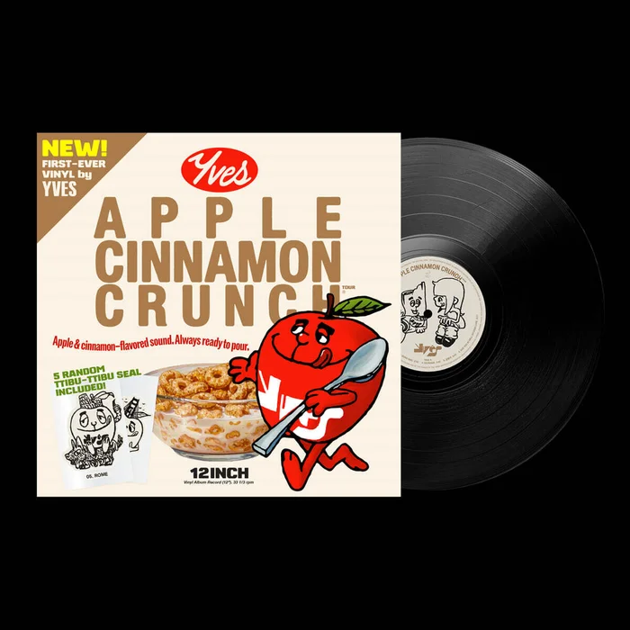 YVES – APPLE CINNAMON CRUNCH [12-INCH BLACK VINYL]
