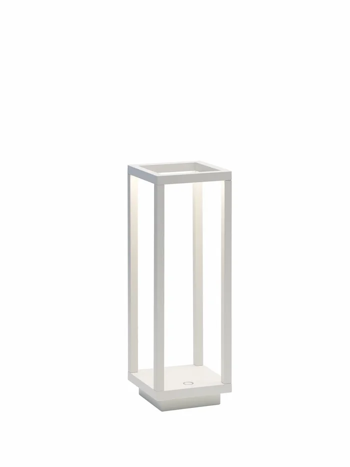 Zafferano Home Pro White Table Lamp