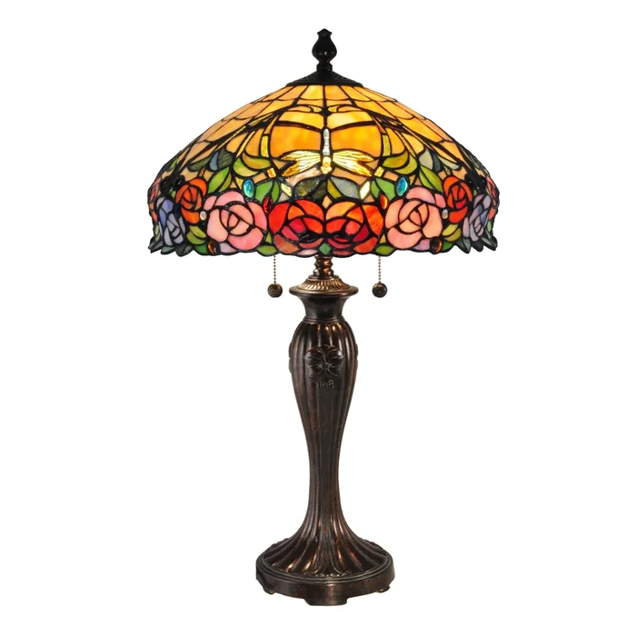 Zenia Rose Tiffany Table Lamp