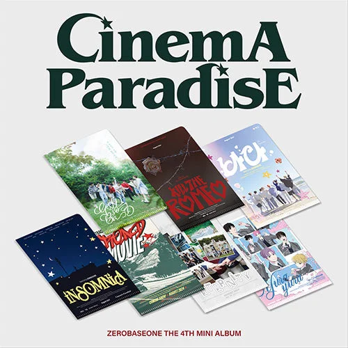 Zerobaseone 4th Mini Album – Cinema Paradise (Zerose Ver)