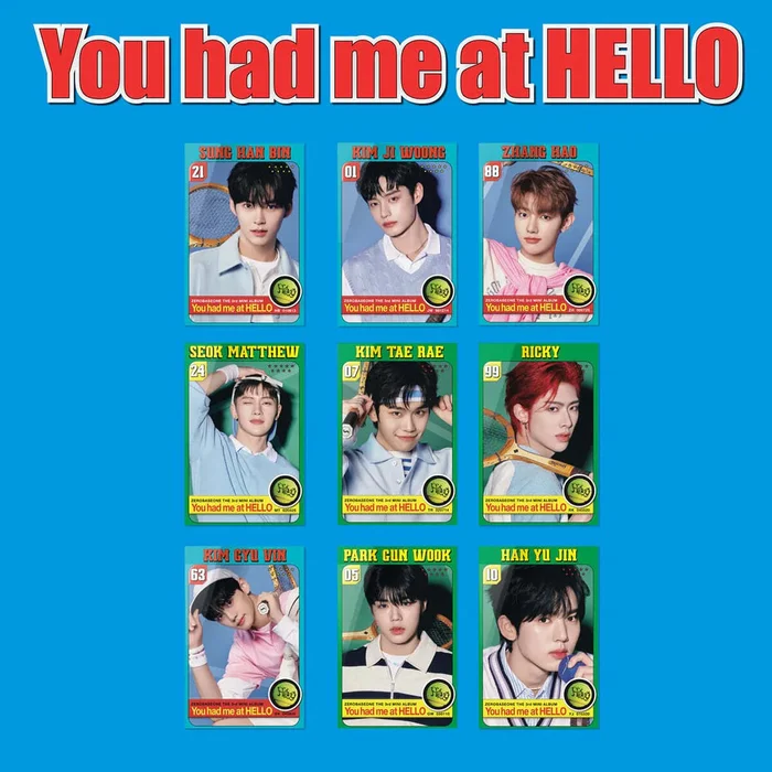 ZEROBASEONE – 3RD MINI ALBUM [YOU HAD ME AT HELLO] (ZEROSE VER.) [POCAALBUM] (9 VERSIONS)